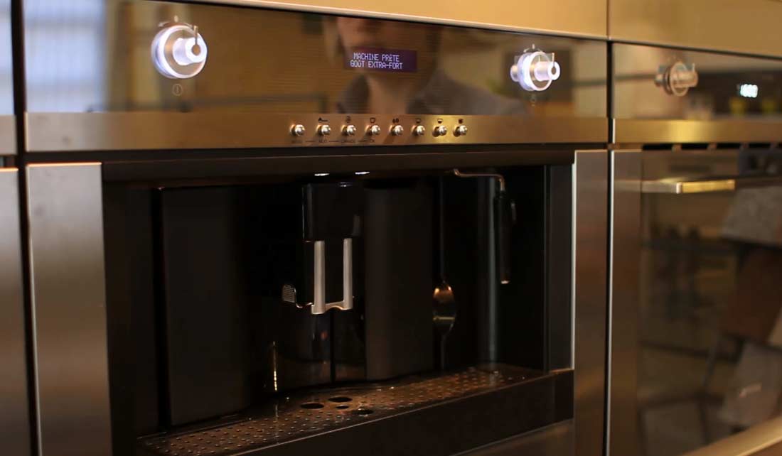 machine à café encastrée